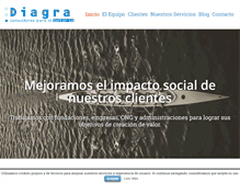 Tablet Screenshot of diagramconsultores.com